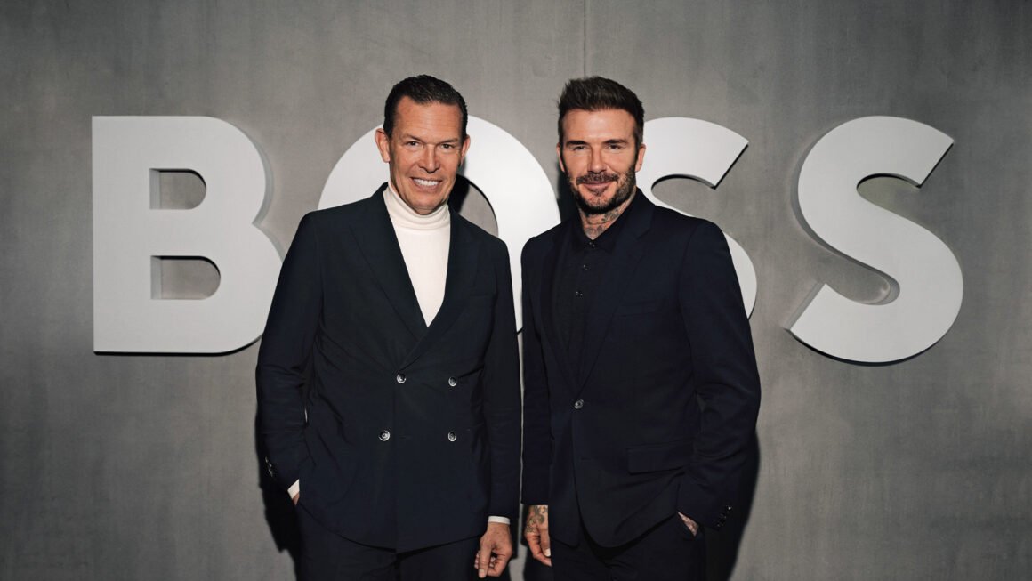 Daniel Kearns reunites with David Beckham to lead BOSS BY BECKHAM design