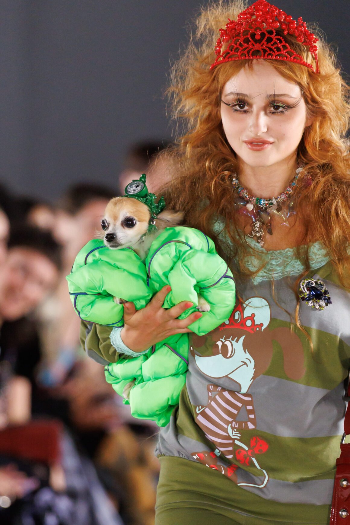 LFW SS27: Paws, parachutes and punk – dogs steal the spotlight at Chopova Lowena show